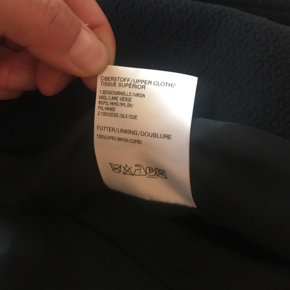 Dark blue authentic Cerutti 1881 jacket and skirt - Picture 10 of 10